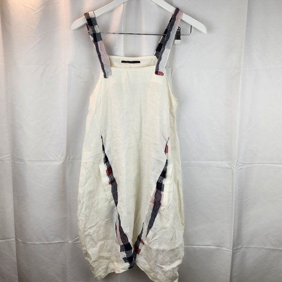 Animale Dresses & Skirts - ANIMALE linen dress with pockets size 6 in EUC